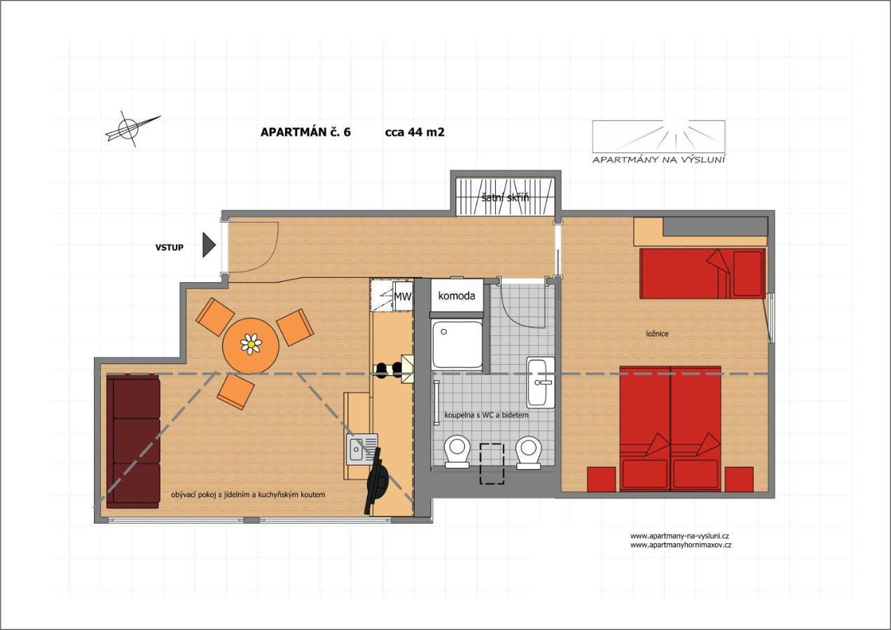 Apartmany Na Vysluni Horní Maxov Dış mekan fotoğraf