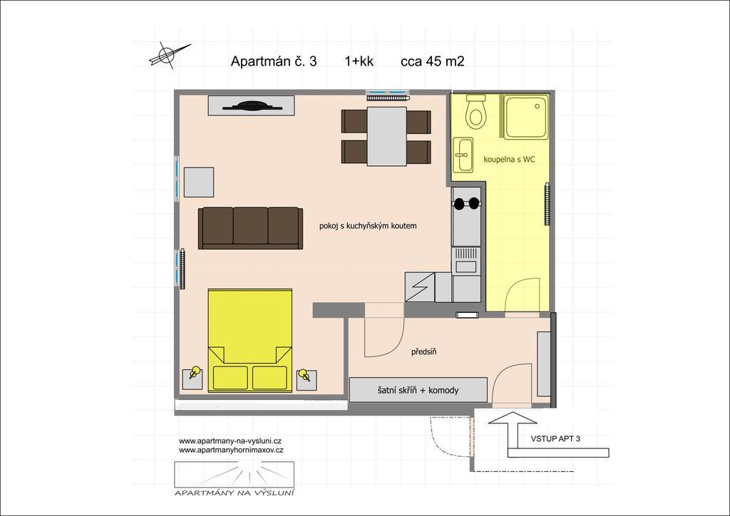 Apartmany Na Vysluni Horní Maxov Dış mekan fotoğraf