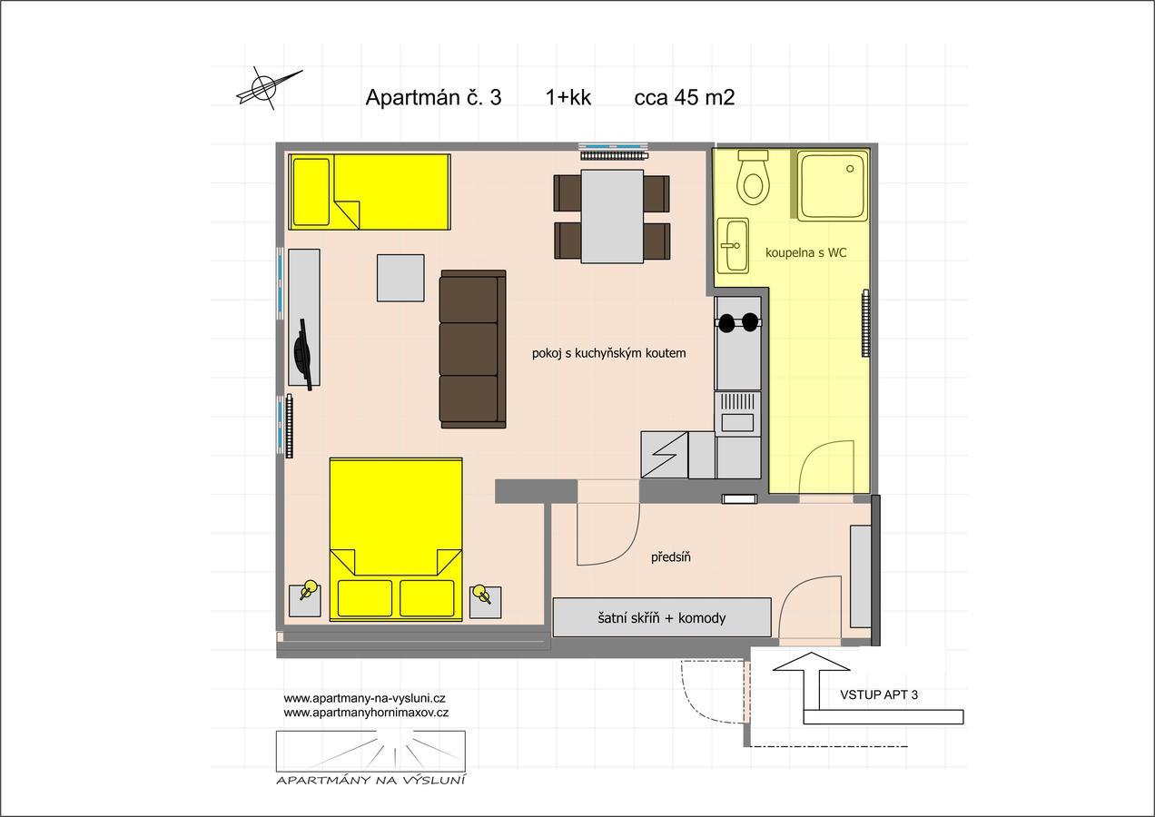 Apartmany Na Vysluni Horní Maxov Dış mekan fotoğraf