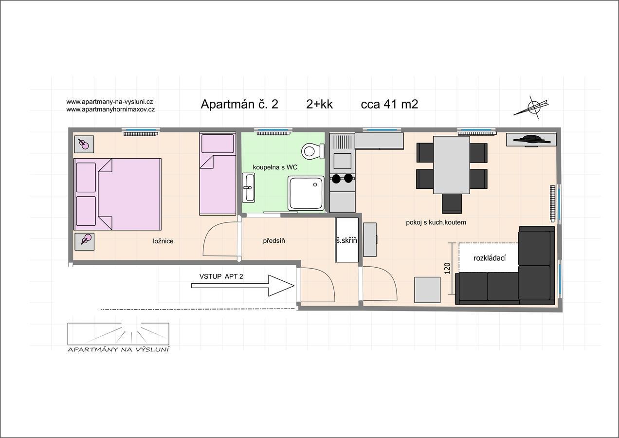 Apartmany Na Vysluni Horní Maxov Dış mekan fotoğraf